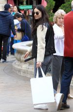 CRYSTAL REED Out for Shopping in Los Angeles 12/21/2016