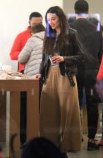 CRYSTAL REED Out Shopping in Los Angeles 12/19/2016