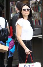 CRYSTAL REED Out Shopping in Los Angeles 12/20/2016