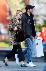 DAKOTA FANNING Out and About in New York 12/17/2016