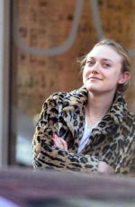 DAKOTA FANNING Out and About in New York 12/17/2016
