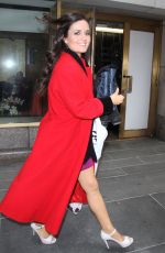 DANICA MCKELLAR Leaves Today Show in New York 12/22/2016