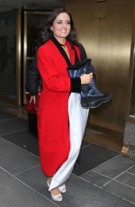 DANICA MCKELLAR Leaves Today Show in New York 12/22/2016
