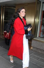 DANICA MCKELLAR Leaves Today Show in New York 12/22/2016