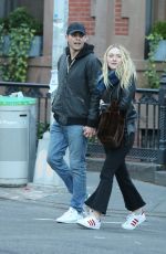 DAKOTA FANNING Out and About in New York 12/03/2016