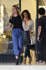 DEMI LOVATO Leaves Barneys New York in Beverly Hills 12/07/2016