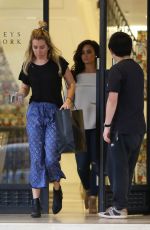 DEMI LOVATO Leaves Barneys New York in Beverly Hills 12/07/2016