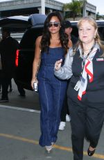 DEMI LOVATO at LAX Airport in Los Angeles 12/09/2016