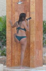 DEVIN BRUGMAN in Bikini on the Beach in Cancun 12/15/2016