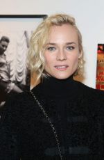 DIANE KRUGER at Norman Reedus Photo Exhibition Opening in Paris 12/15/2016