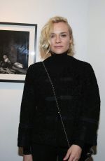 DIANE KRUGER at Norman Reedus Photo Exhibition Opening in Paris 12/15/2016