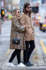 DIANNA AGRON Out with Her Boyfriend in New York 12/12/2016