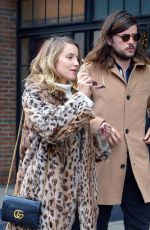 DIANNA AGRON Out with Her Boyfriend in New York 12/12/2016