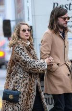DIANNA AGRON Out with Her Boyfriend in New York 12/12/2016