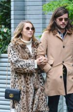 DIANNA AGRON Out with Her Boyfriend in New York 12/12/2016