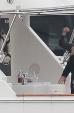 ELIZABETH BANKS on the Set of Modern Family in Los Angeles 12/13/2016