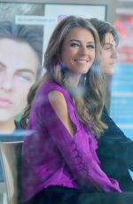 ELIZABETH HURLEY at Today Show for E!