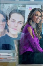ELIZABETH HURLEY at Today Show for E!