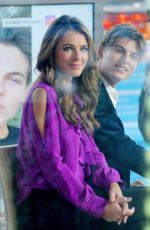 ELIZABETH HURLEY at Today Show for E!