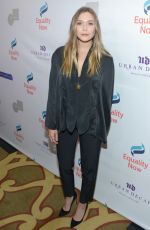 ELIZABETH OLSEN at 3rd Annual Make Equality Reality Gala in Beverly Hills 12/05/2016