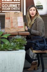 ELIZABETH OLSEN Out for Lunch in Los Angeles 12/04/2016