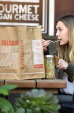 ELIZABETH OLSEN Out for Lunch in Los Angeles 12/04/2016