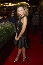 ELLA EYRE at Dreamgirls Musical Press Night in London 12/14/2016