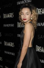 ELLA EYRE at Dreamgirls Musical Press Night in London 12/14/2016