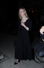 ELLE FANNING Leaves Her Hotel in New York 12/13/2016