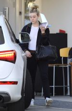 ELLE FANNING Out and About in Los Angeles 12/08/2016