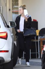 ELLE FANNING Out and About in Los Angeles 12/08/2016
