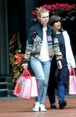 ELLE FANNING Out and About in New Orleans 12/07/2016
