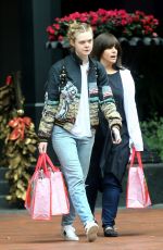 ELLE FANNING Out and About in New Orleans 12/07/2016