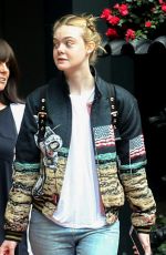 ELLE FANNING Out and About in New Orleans 12/07/2016