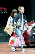 ELLE FANNING Out and About in New Orleans 12/07/2016