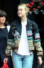 ELLE FANNING Out and About in New Orleans 12/07/2016