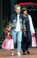 ELLE FANNING Out and About in New Orleans 12/07/2016