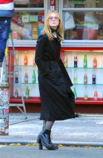 ELLE FANNING Out and About in New York 12/15/2016
