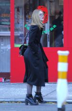 ELLE FANNING Out and About in New York 12/15/2016