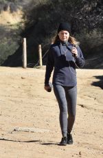 ELLEN POMPEO Out Hiking in Los Angeles 12/19/2016