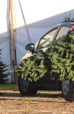 ELSA PATAKY Shopping Christmas Tree in Malibu 12/08/2016