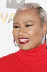 EMELI SANDE at BBC Music Awards in London 12/12/2016