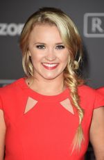 EMILY OSMENT at Rogue One: A Star Wars Story Premiere in Hollywood 12/10/2016
