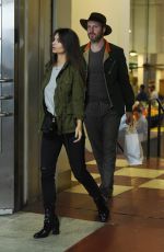 EMILY RATAJKOWSKI Shopping at Grand Central Market in Los Angeles 12/14/2016