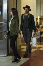 EMILY RATAJKOWSKI Shopping at Grand Central Market in Los Angeles 12/14/2016