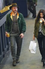 EMILY RATAJKOWSKI Shopping at Grand Central Market in Los Angeles 12/14/2016