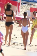 EMMA FORBES in Bikini at a Beach in Barbados 12/29/2016