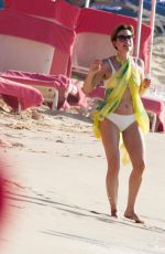 EMMA FORBES in Bikini at a Beach in Barbados 12/29/2016