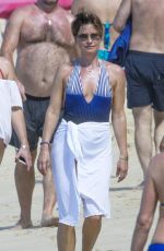 EMMA FORBES Out at a Beach in Barbados 12/30/2016