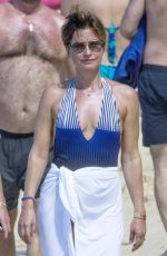 EMMA FORBES Out at a Beach in Barbados 12/30/2016
